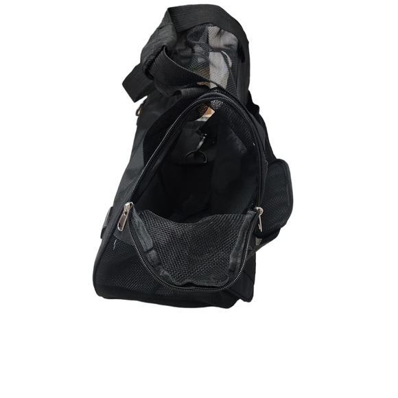 PORTABLE Foldable Cat/Dog Transport Bag Carrier Bag Mesh Breathable Travel Bag - Picture 6 of 9